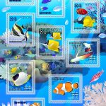 海の生き物シリーズ　第4集　絵入りハト印